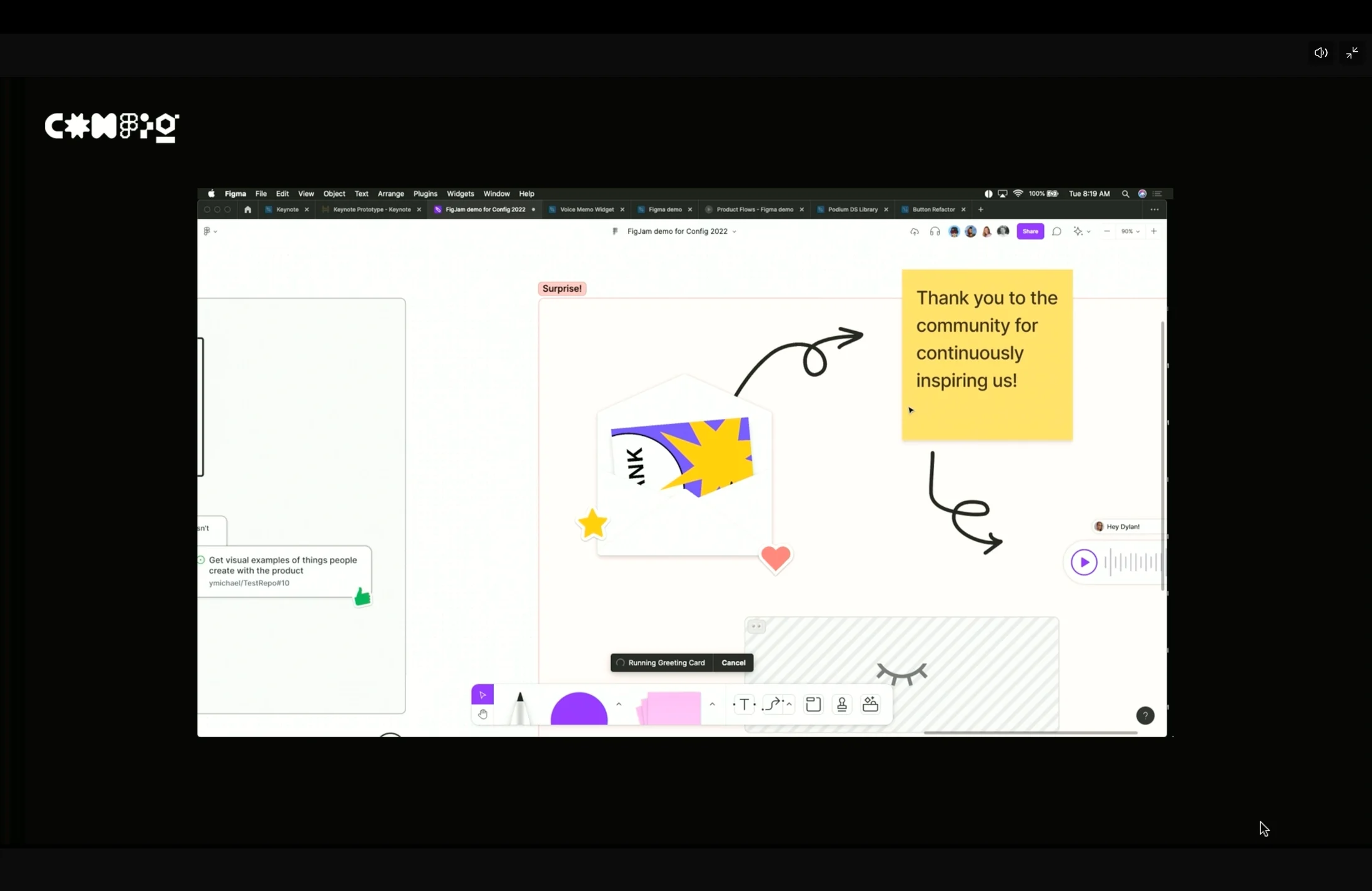Playful FigJam team-bonding features