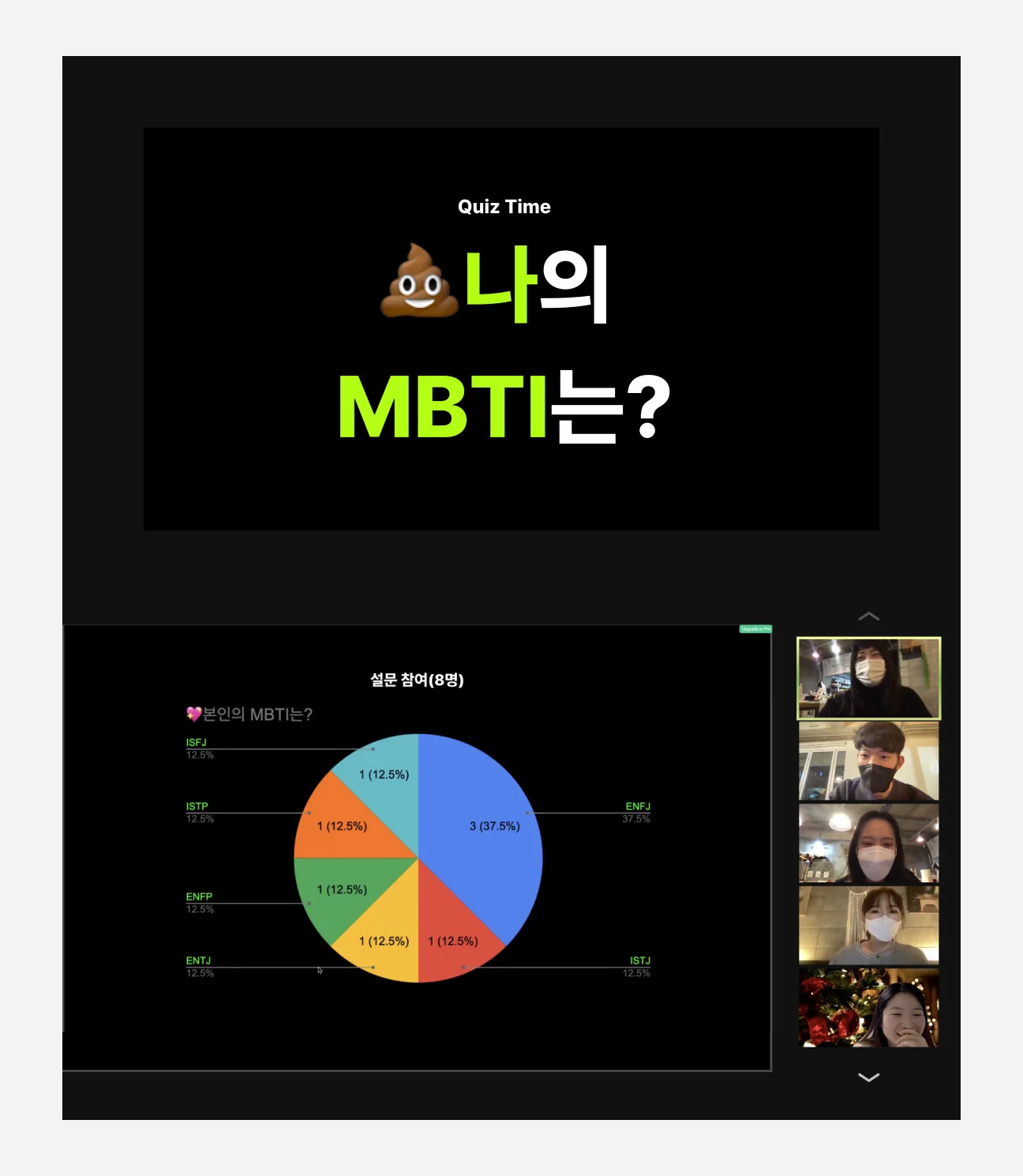 그 희귀하다던 ENFJ가 세 명이나!